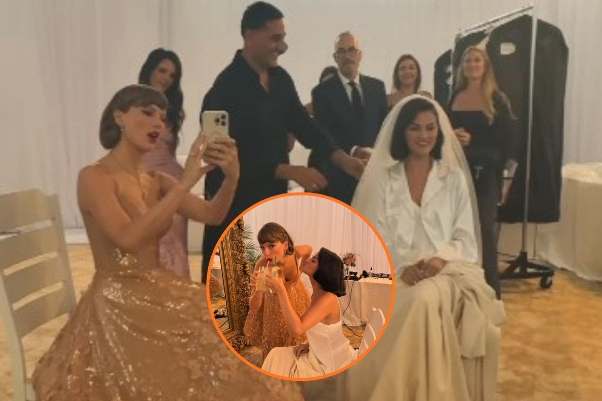 Selena Gómez comparte video inédito preparándose para su boda junto a Taylor Swift, celebran casi 20 años de amistad