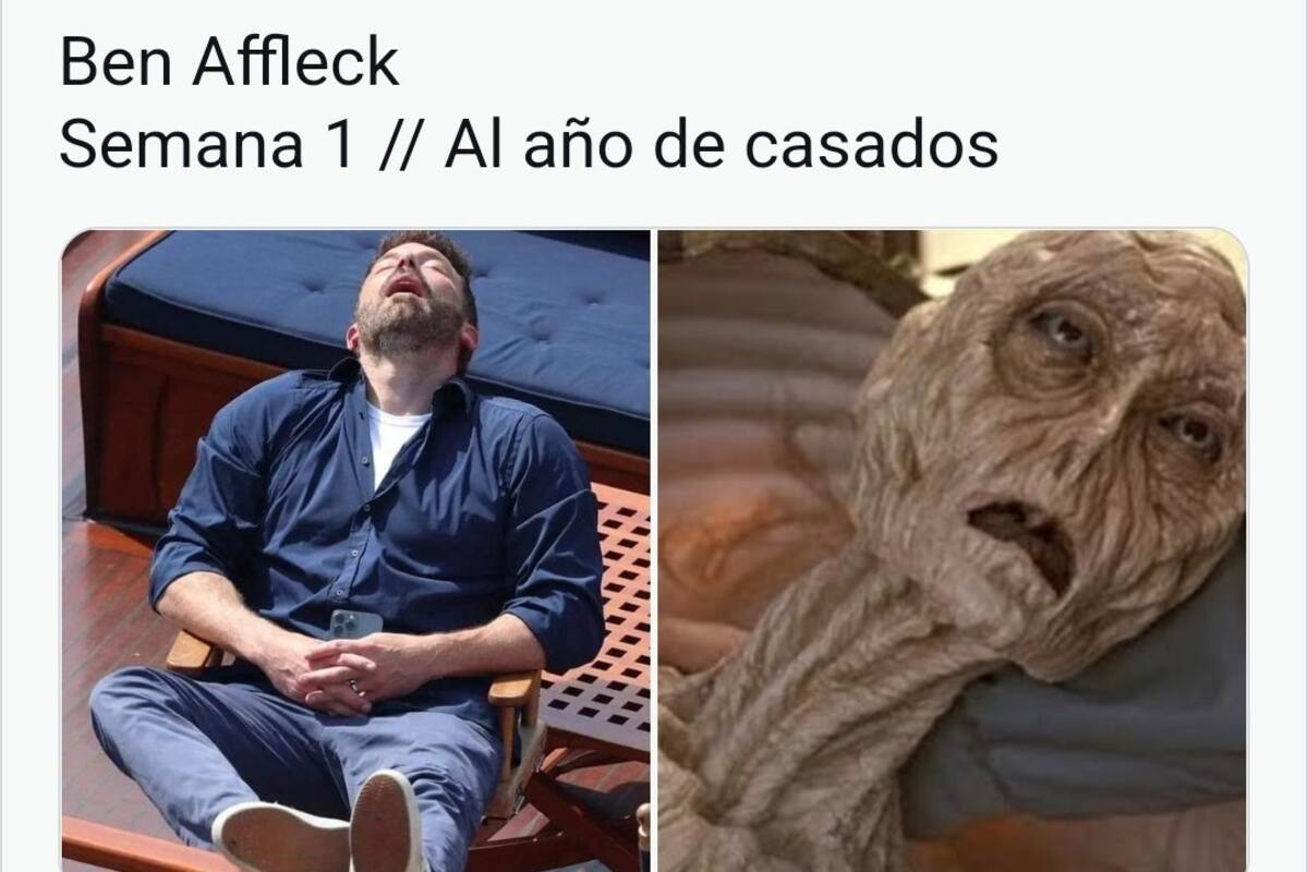 Estos son los mejores memes de JLo y Ben Afleck tras su “exhaustiva” luna de miel