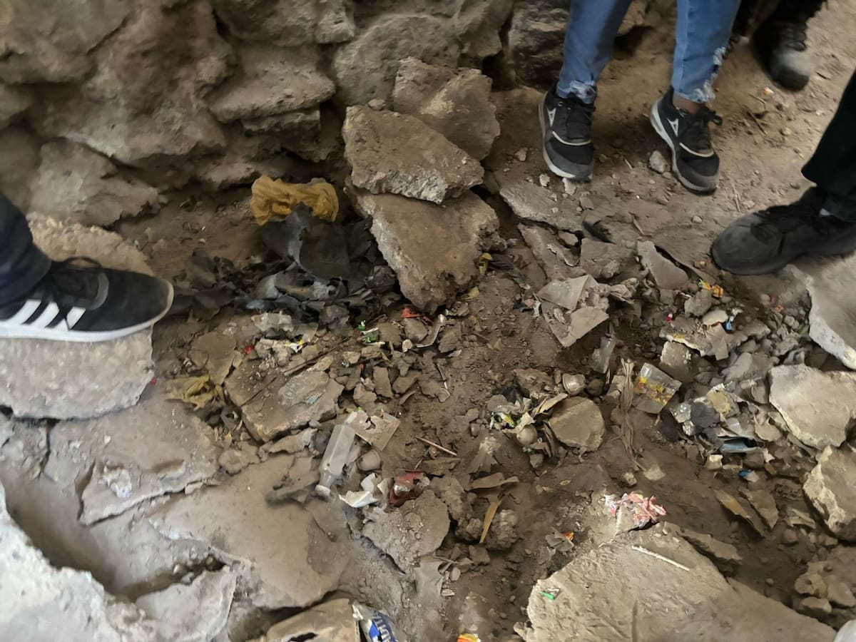 Rancho Izaguirre en Teuchitlán, Jalisco, en donde se encontraron restos humanos el pasado 8 de marzo. FOTO: SHAILA ROSAGEL