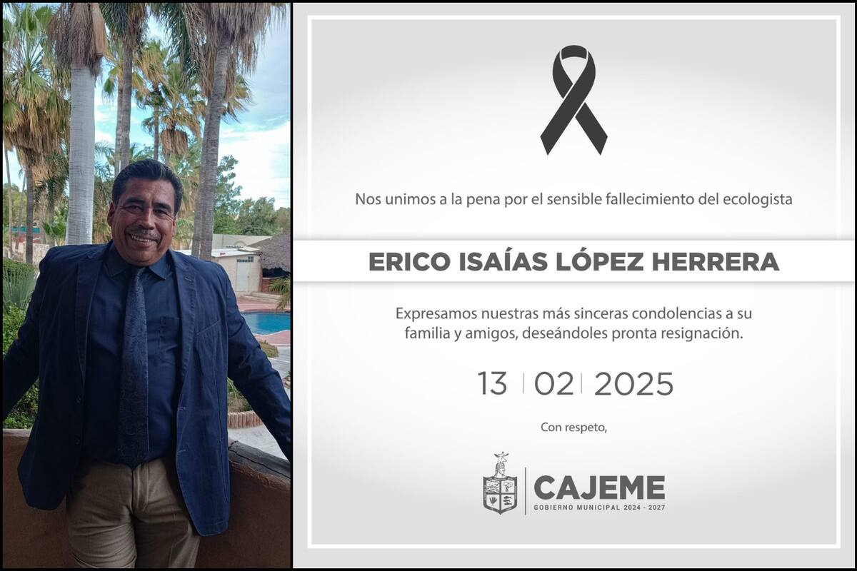 Dan último adiós al ambientalista Erico Isaías López