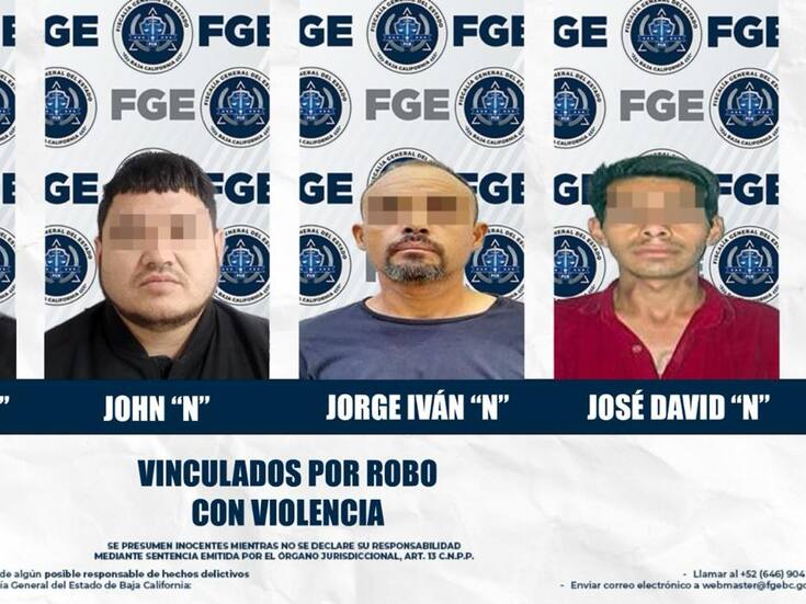 Cuatro sujetos son vinculados por asaltos a establecimientos comerciales