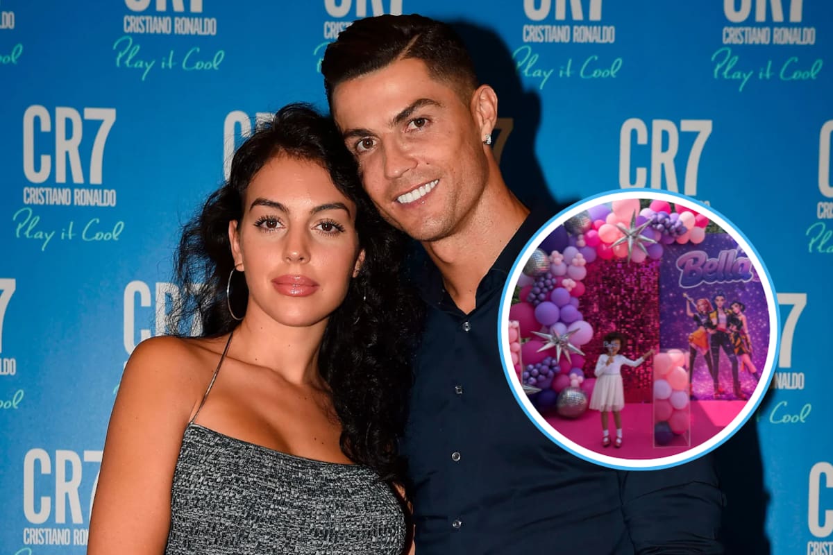 Cristiano Ronaldo y Georgina Rodríguez celebran a Bella con fiesta K-Pop y homenaje a su hermano Ángel