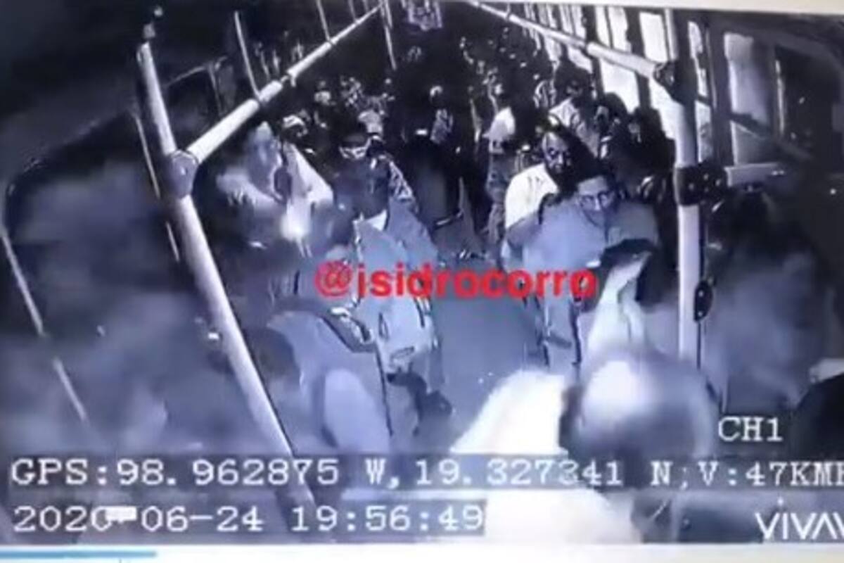 VIDEO: Tiroteo durante un asalto a pasajeros en transporte público del Estado de México
