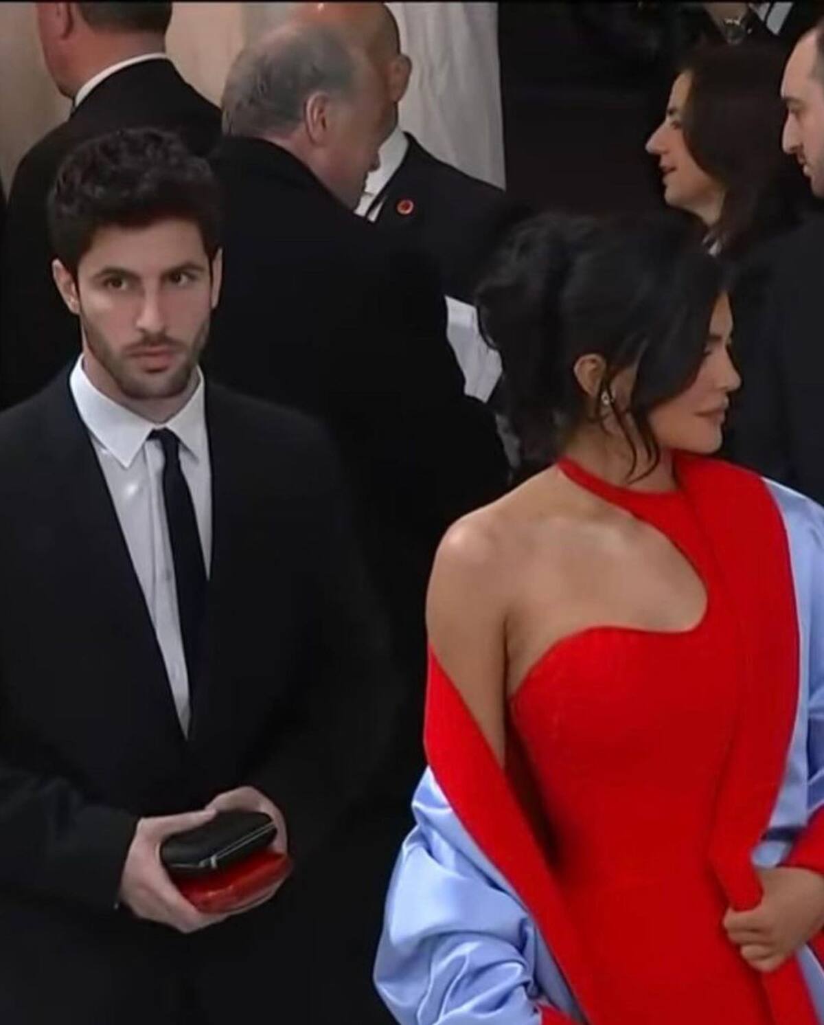 Eugenio Casnighi con Kylie Jenner en la Met Gala 2023