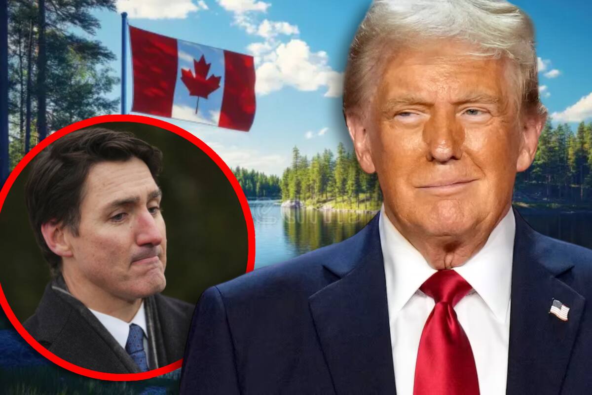 Trump insiste en integrar a Canadá como el 51 estado de EU, tras renuncia de Trudeau
