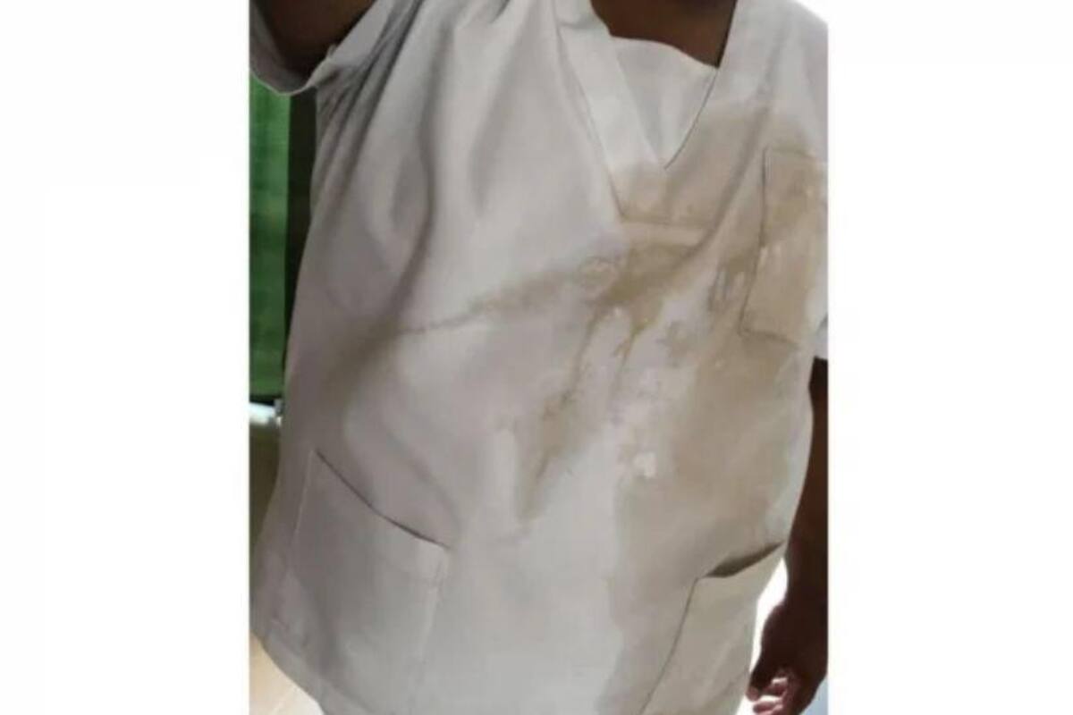 Lanzan bebida a enfermero en Yucatán tras culparlo de contagios por Covid-19