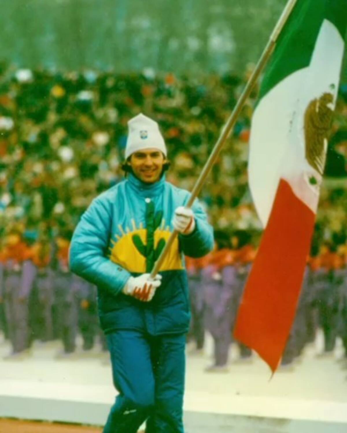 Hubertus compitiendo por México en los juegos olímpicos de Sarajevo 1984. (Foto: @hubertushohenlohe)