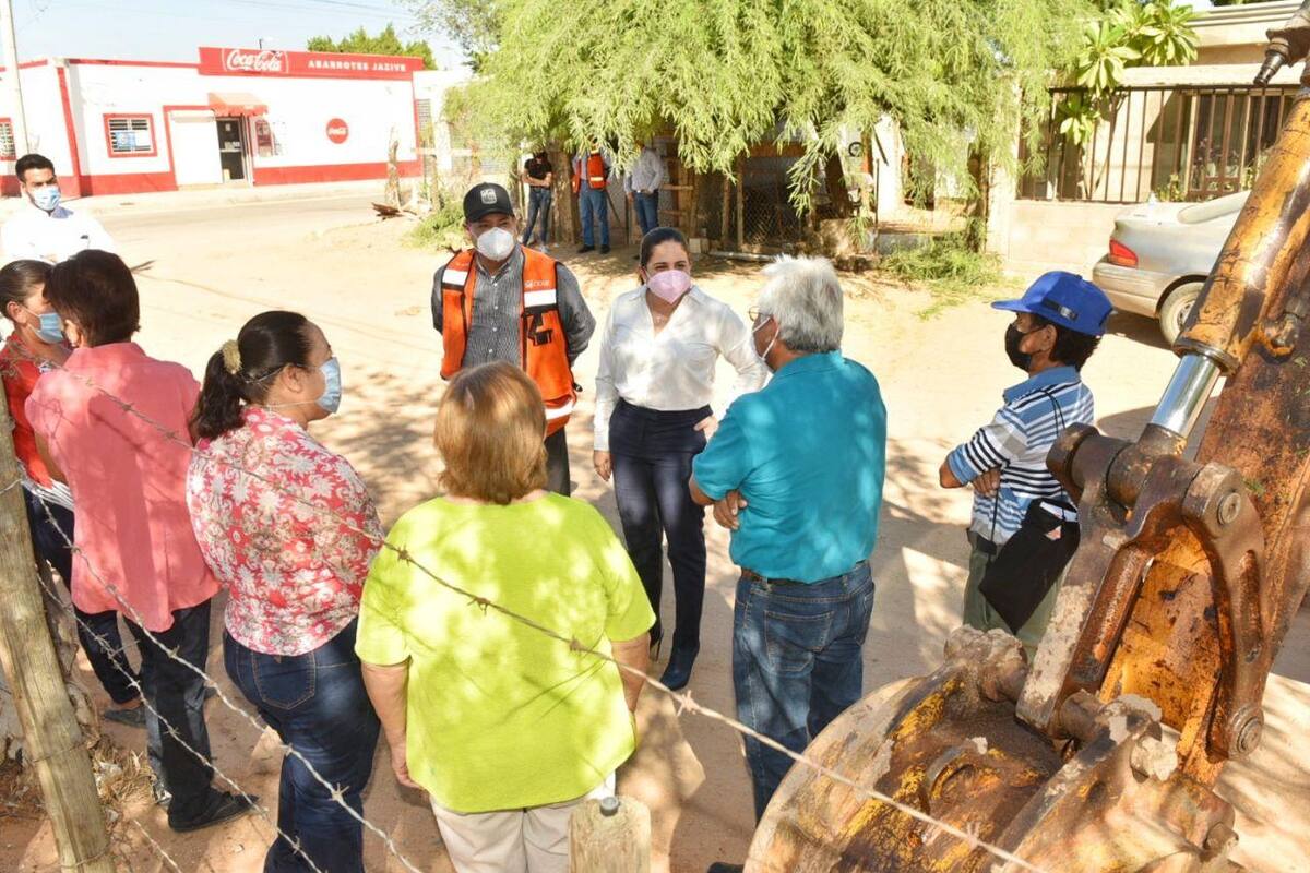 Supervisa alcaldesa inicio de obra en la Colonia Internacional