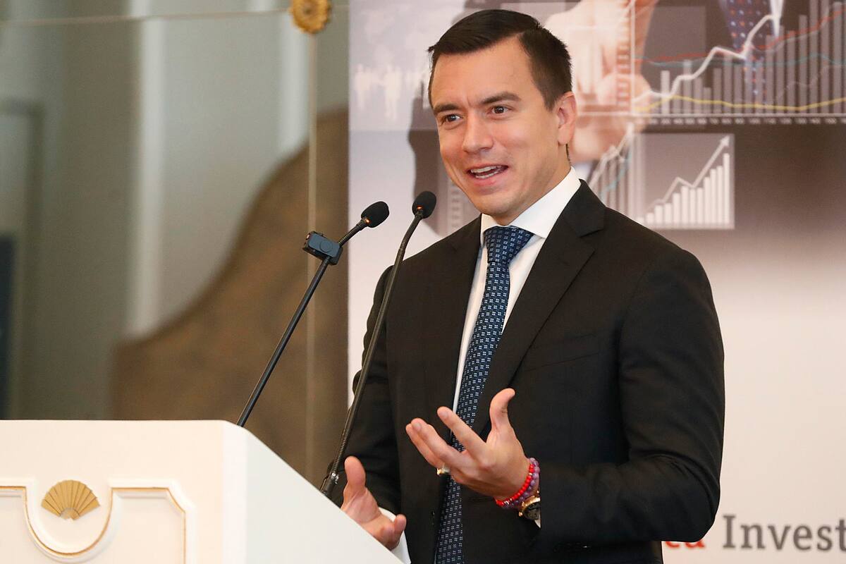 El presidente electo de Ecuador, Daniel Noboa, en una fotografía de archivo. EFE/ J.P. Gandul