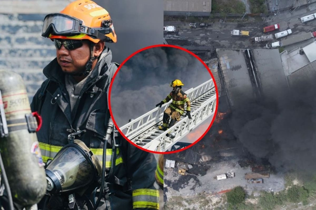 Explosión en fábrica de hidrocarburos en Nuevo León provoca incendio y deja dos personas lesionadas