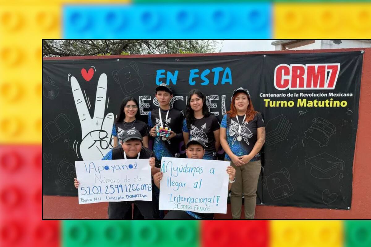 Jóvenes de Juárez buscan volar a Sudáfrica para el mundial de robótica LEGO