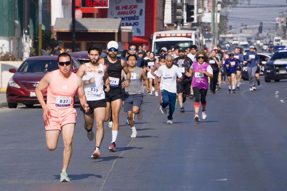 Primera Carrera Ascendo 3KM reúne a 200 corredores en Mesa de Otay
