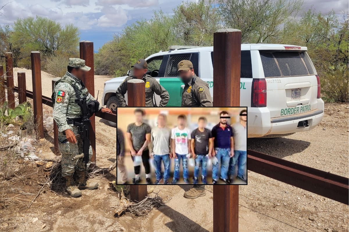 Capturan a “coyote” en desierto de Sonora