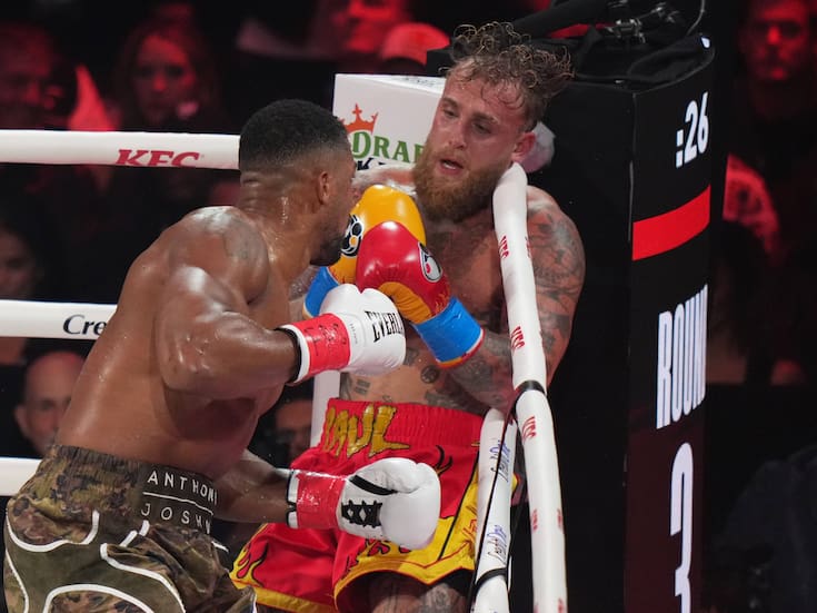 Jake Paul sale del ranking crucero de la AMB tras derrota ante Anthony Joshua