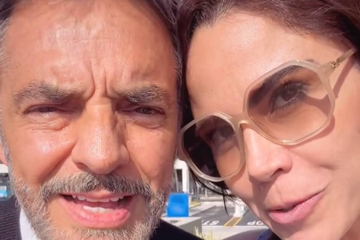 Eugenio Derbez le tiende la mano a Paola Rojas y anuncian proyecto juntos