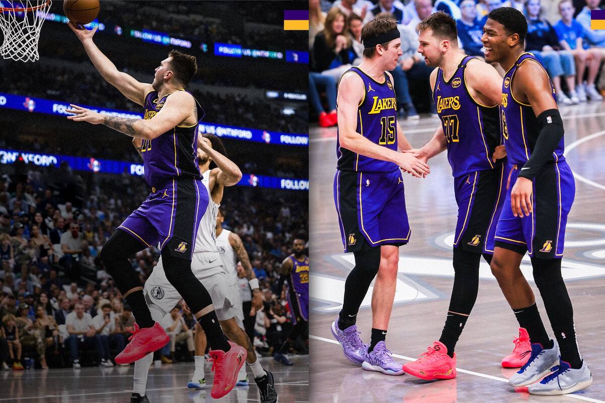 Lakers arrasan con los Mavs en el regreso de Luka Doncic a Dallas