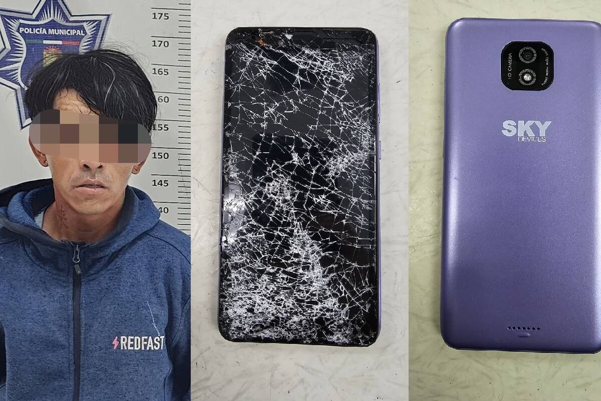Pide la hora… y luego le roba el celular con amenazas