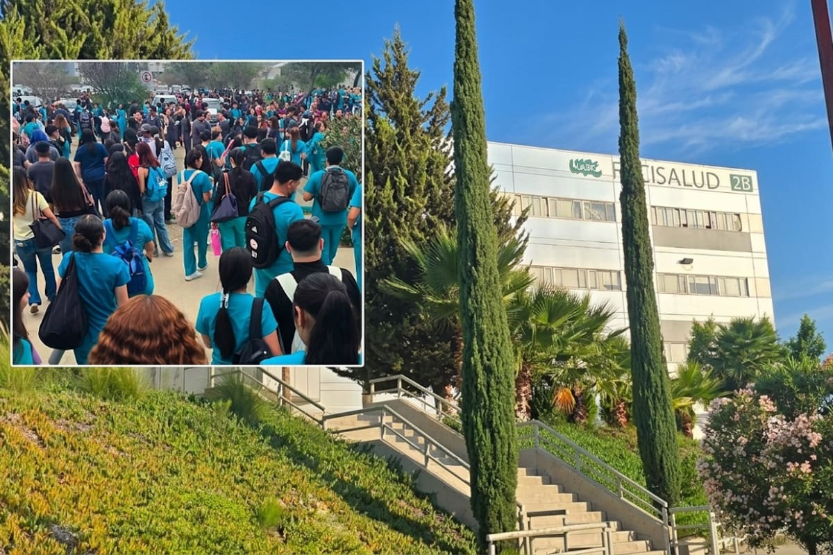 Estudiantes de UABC Valle de las Palmas denuncian aulas a casi 40 °C y falta de aire acondicionado