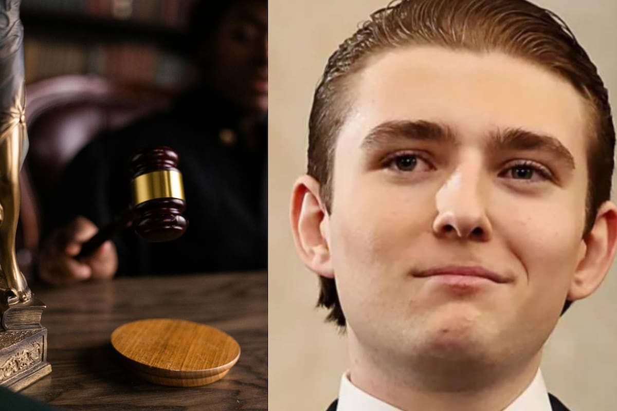 La acción heróica de Barron Trump que lo hizo convertirse en testigo remoto en un caso de violación en Reino Unido