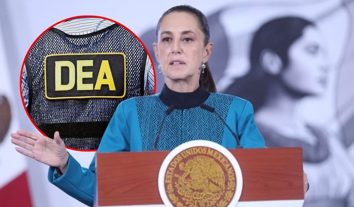Sheinbaum llama a director de la DEA a trabajar al interior de EU y negó que su gobierno tenga conexión con el narco