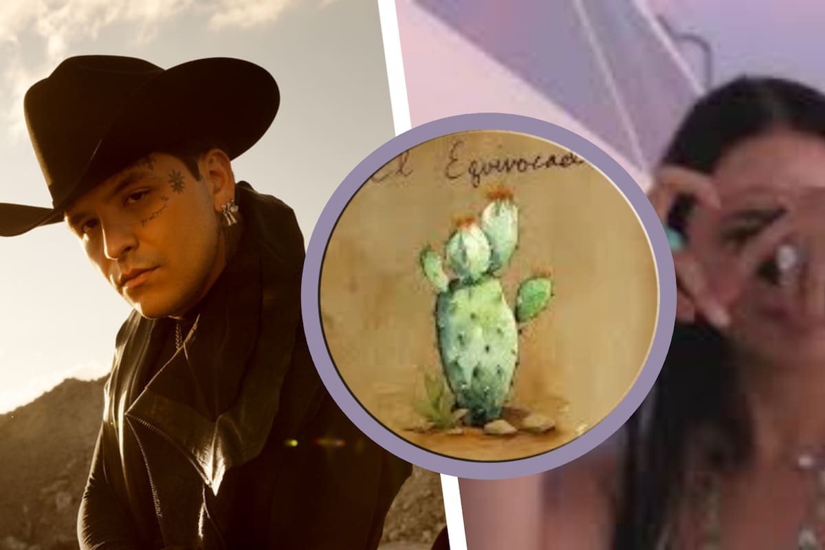 Nodal asegura que “le quedó el saco” con la nueva canción de Ángela, ‘El equivocado’, aunque ella nunca le dijo que era para él