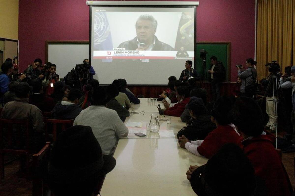 El Gobierno y los indígenas llegan a un acuerdo que termina con las protestas en Ecuador