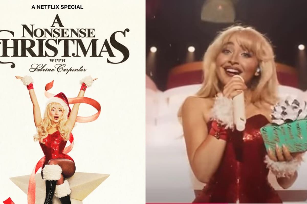 Sabrina Carpenter presenta su especial navideño para Netflix: ‘A Nonsense Christmas’