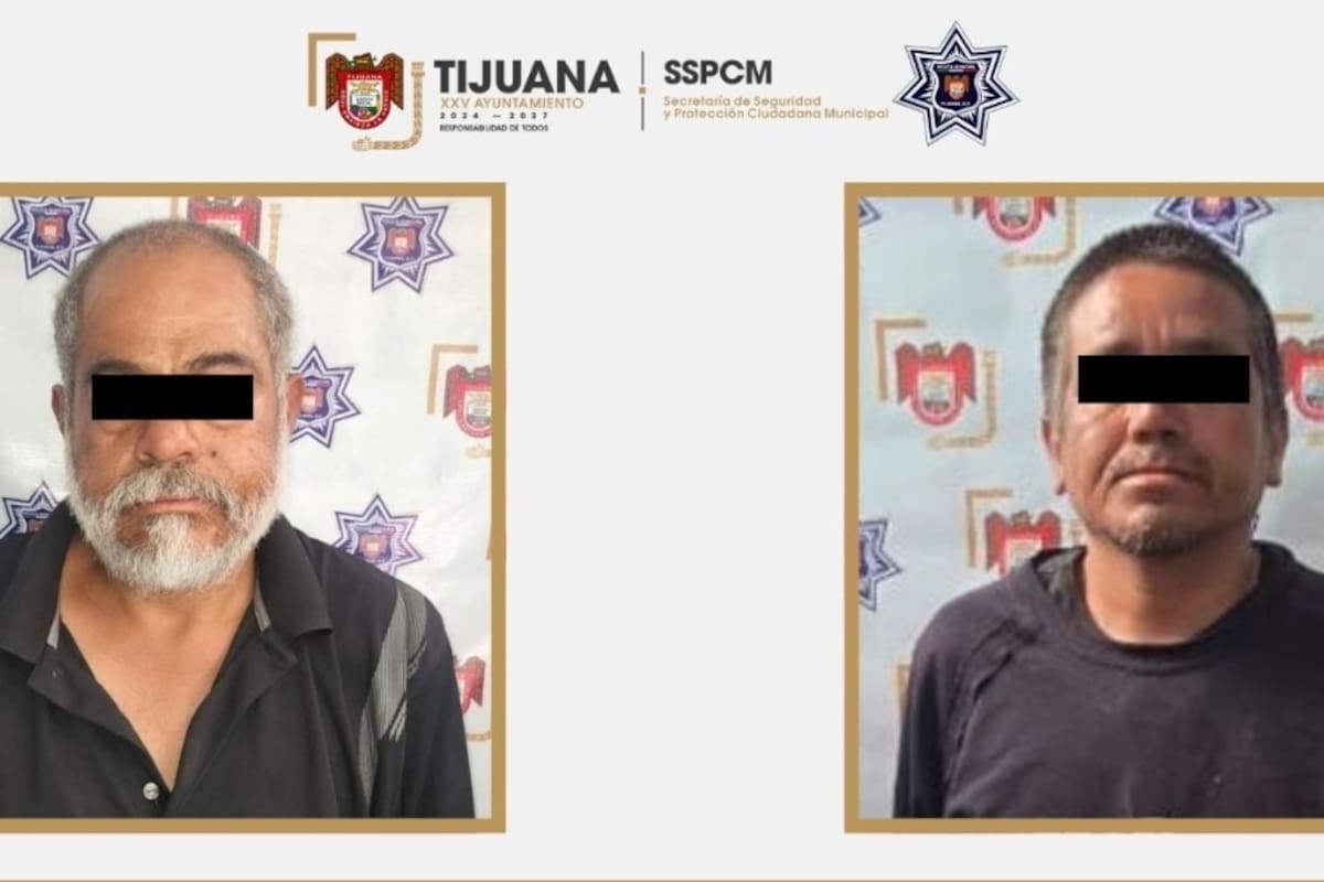 Detienen a dos personas con órdenes de aprehensión por narcomenudeo