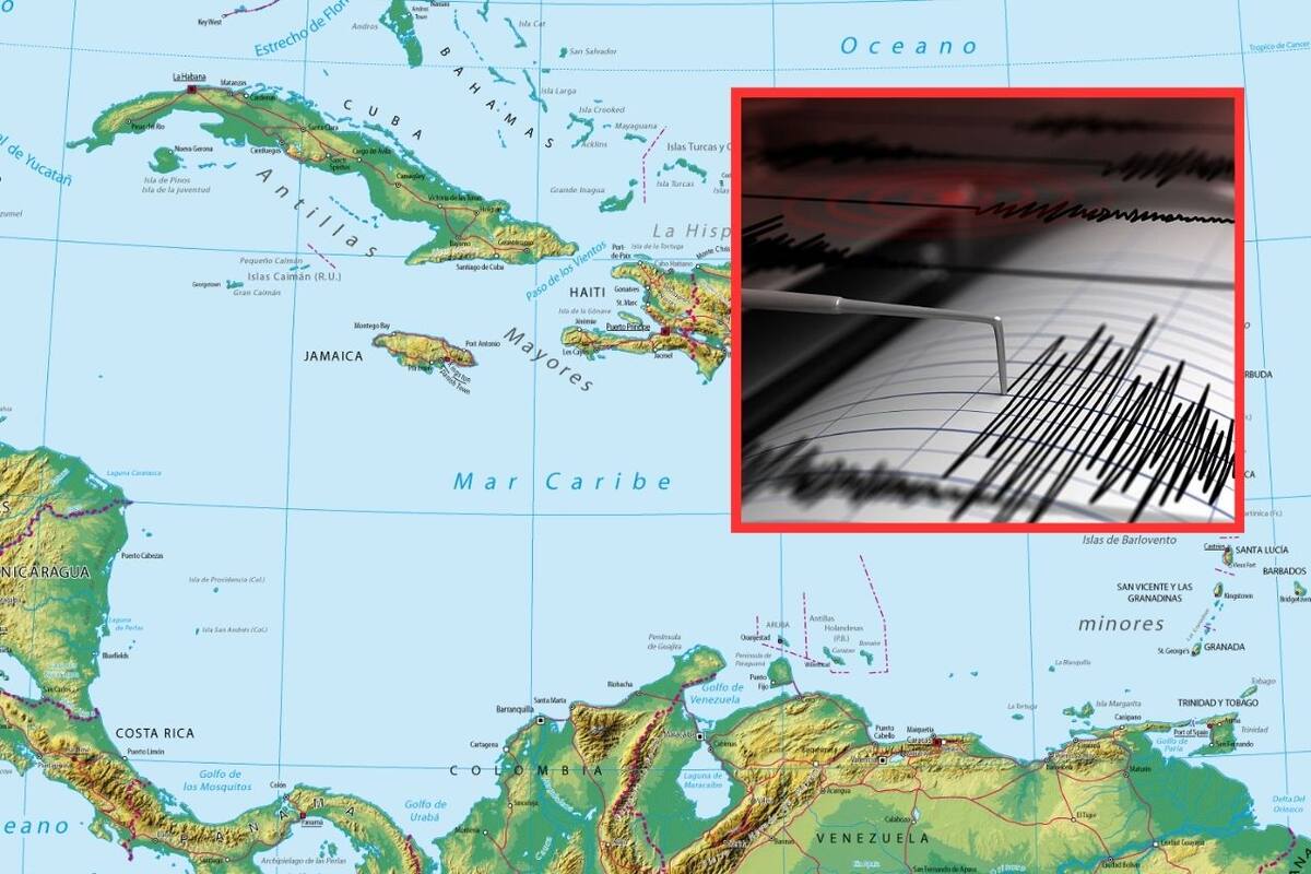 Se registra sismo de magnitud 7.5 en Mar Caribe; generó alerta de tsunami