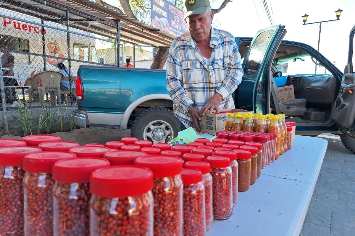 Conquista chiltepín a visitantes al FAOT 2024 en Álamos