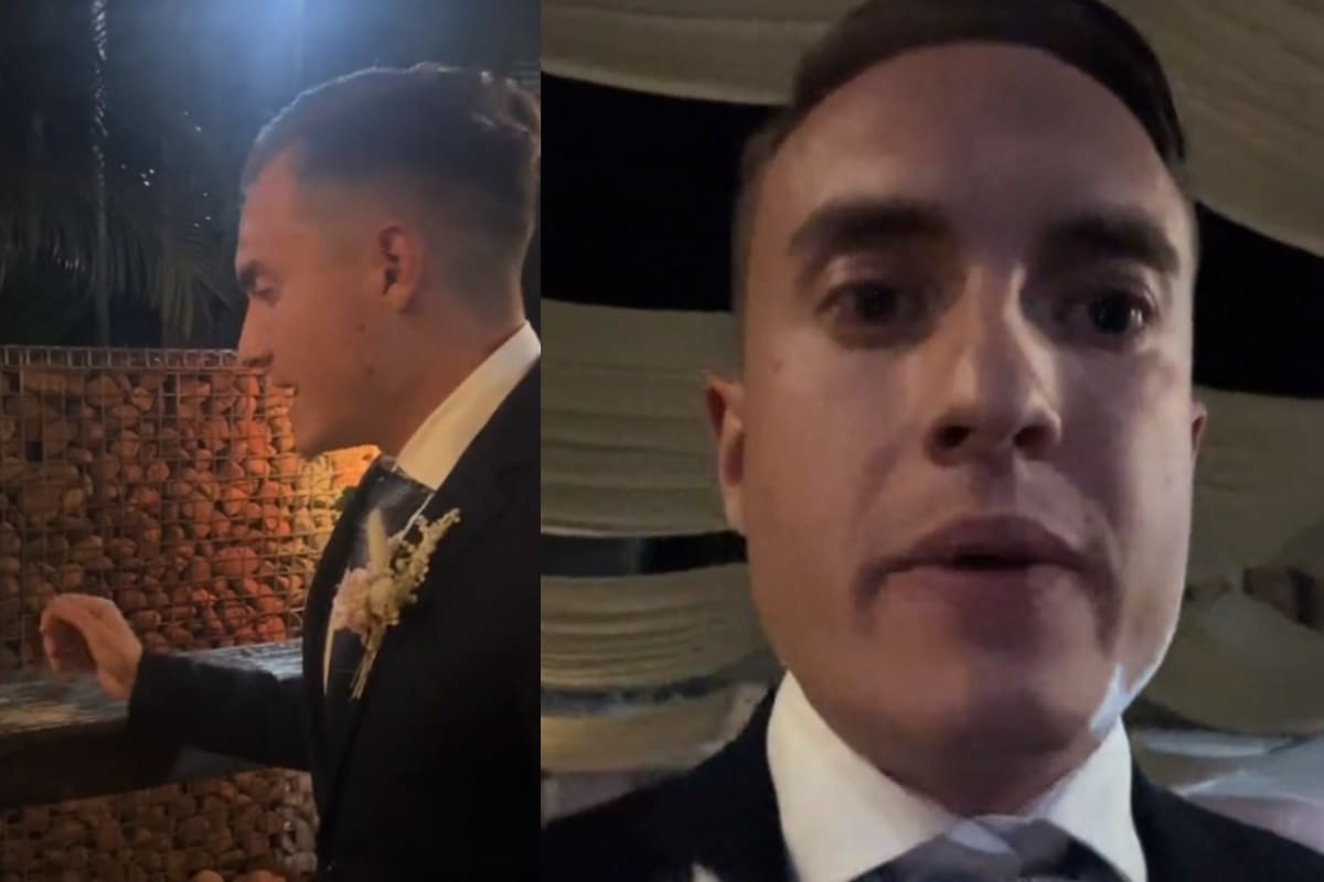 TikTok | Arbitro se escapó de su boda para ver un penal del Barcelona