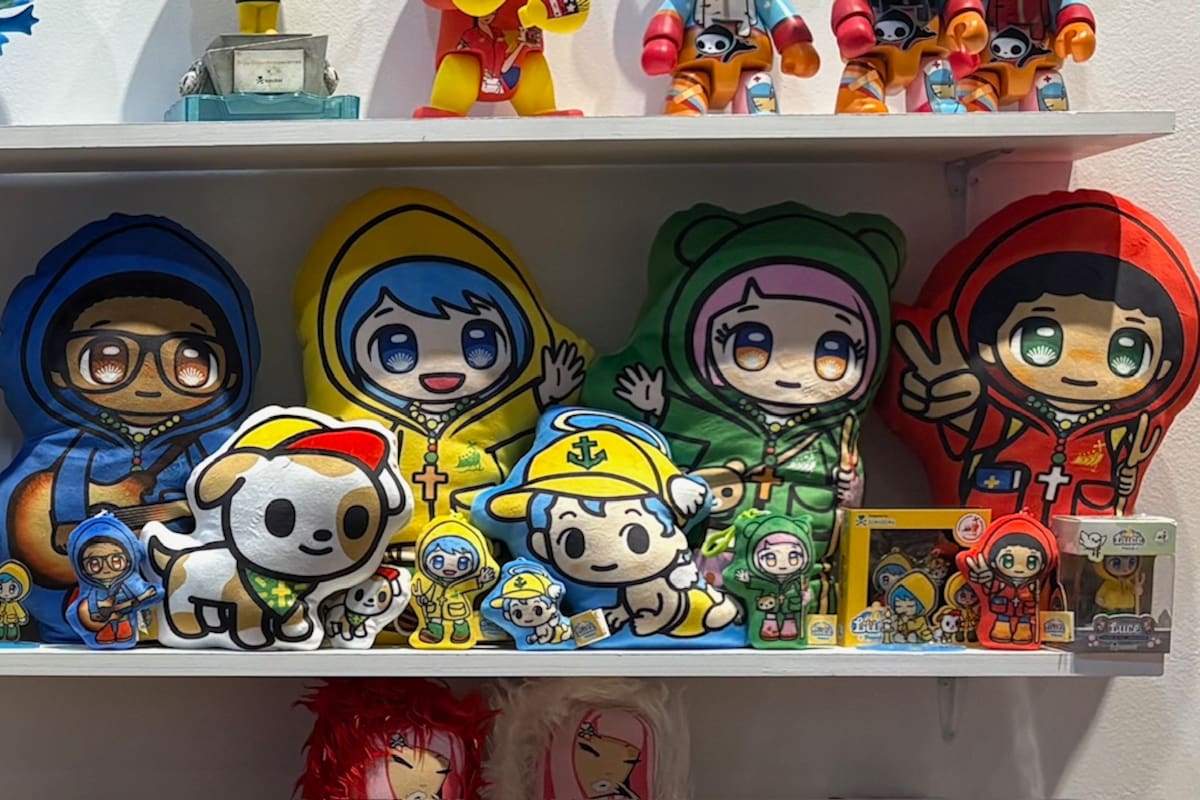 Exhibición de viaje de 20 años de tokidoki, y tira cómica Luann abre en el Museo Comic Con de San Diego