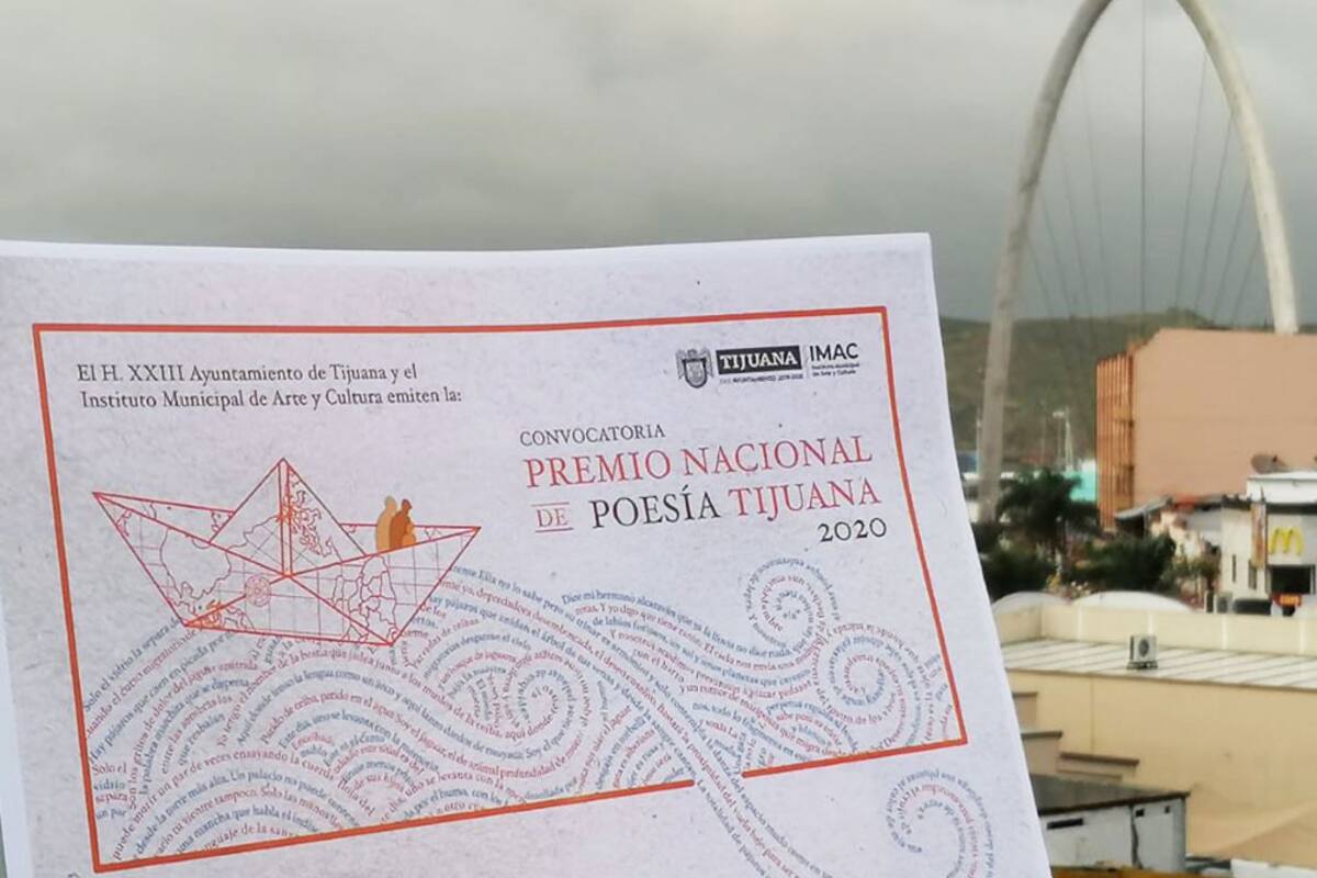 IMAC abre convocatoria para Premio Nacional de Poesía Tijuana 2020