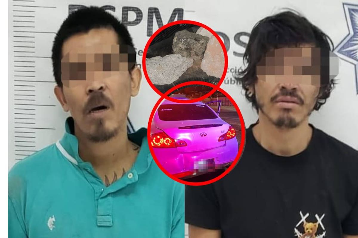 Destrozan dos casas y golpean a un hombre; detenidos tras persecución en la Hidalgo