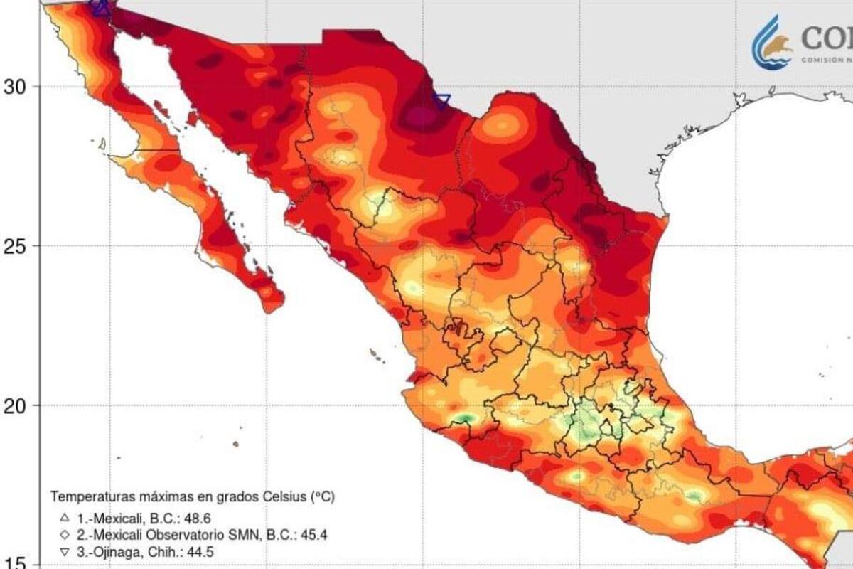 Clima Mexicali: Continúan altas temperaturas