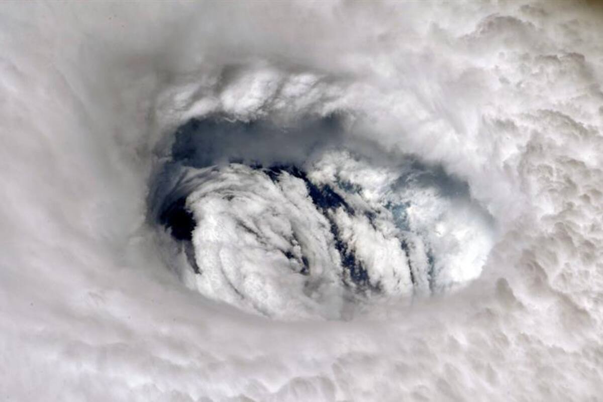 VIDEO: Impactante vista del ojo del huracán "Dorian" desde el espacio
