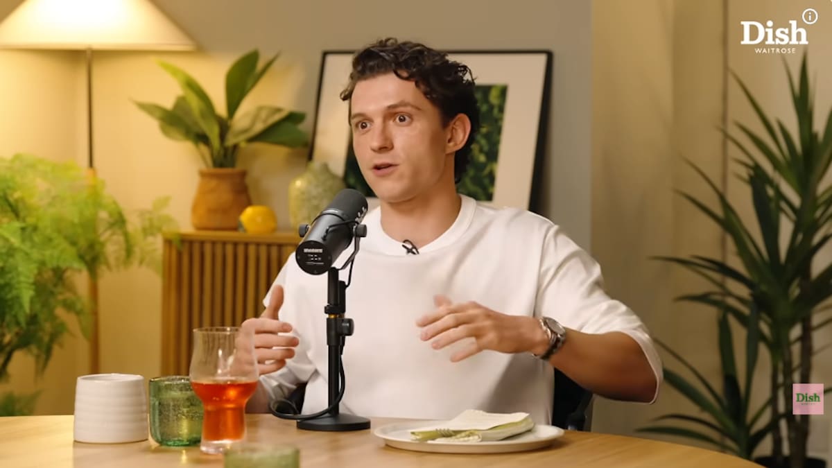 Tom Holland en 'Dish Podcast'.