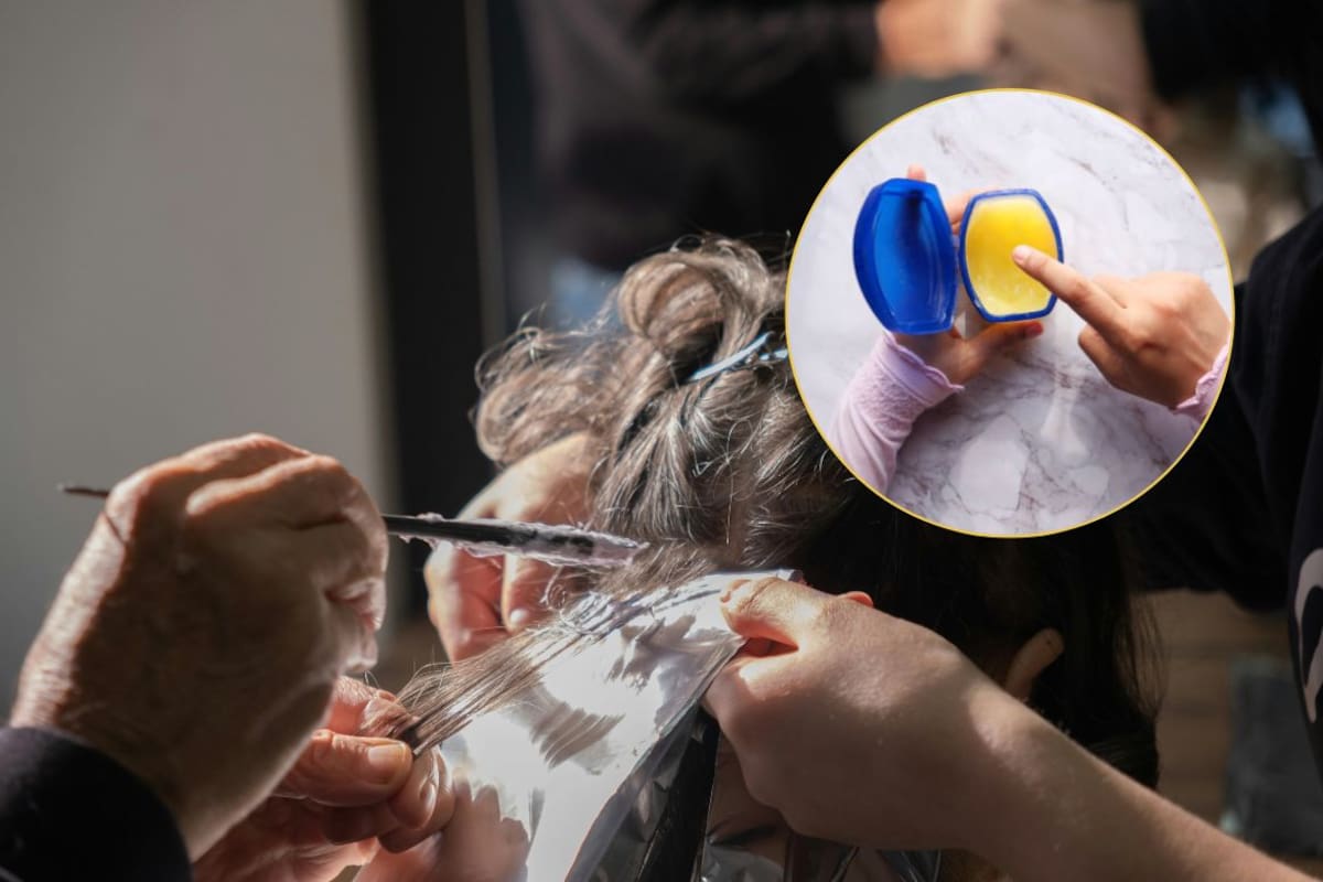 Cómo evitar manchas de tinte en la piel usando vaselina