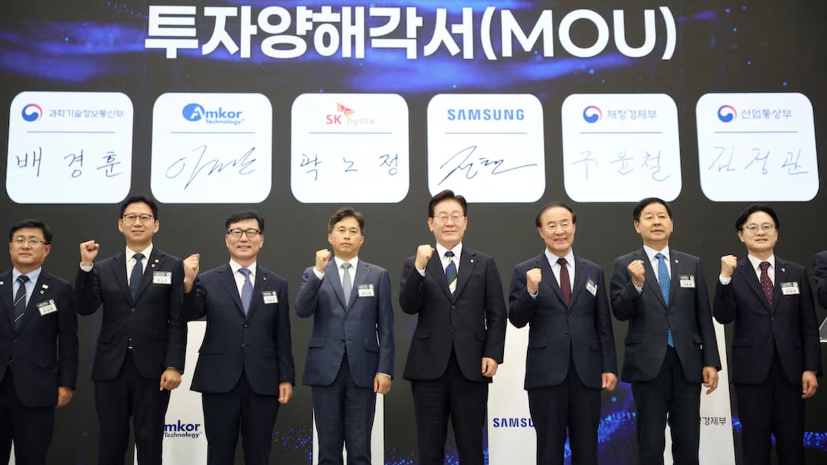 Samsung y SK Hynix acuerdan suministrar chips de IA por 950 mil millones de dólares a empresas de Estados Unidos