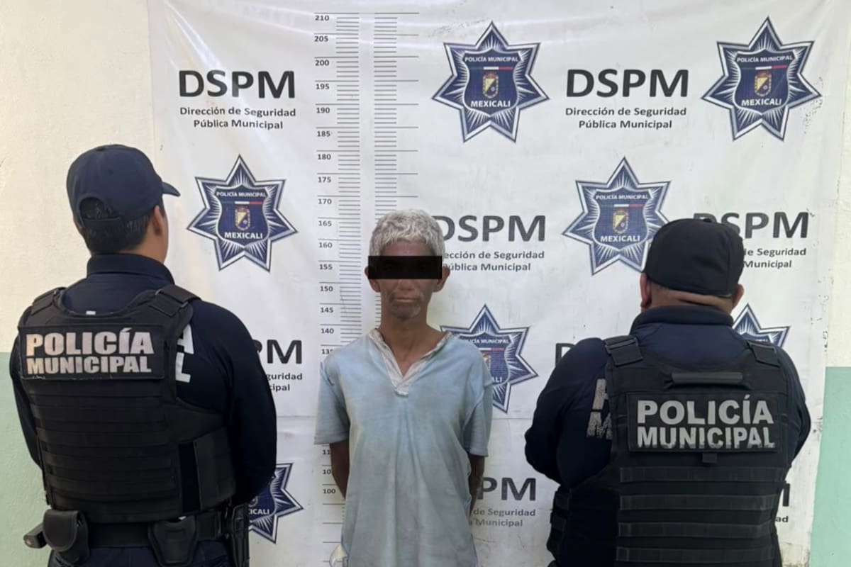 Detienen a dos hombres con navajas en la División del Norte