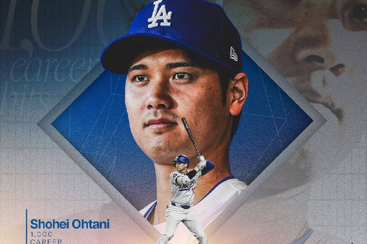 Shohei Ohtani llegó a los 1,000 hits en MLB con un monstruoso jonronazo