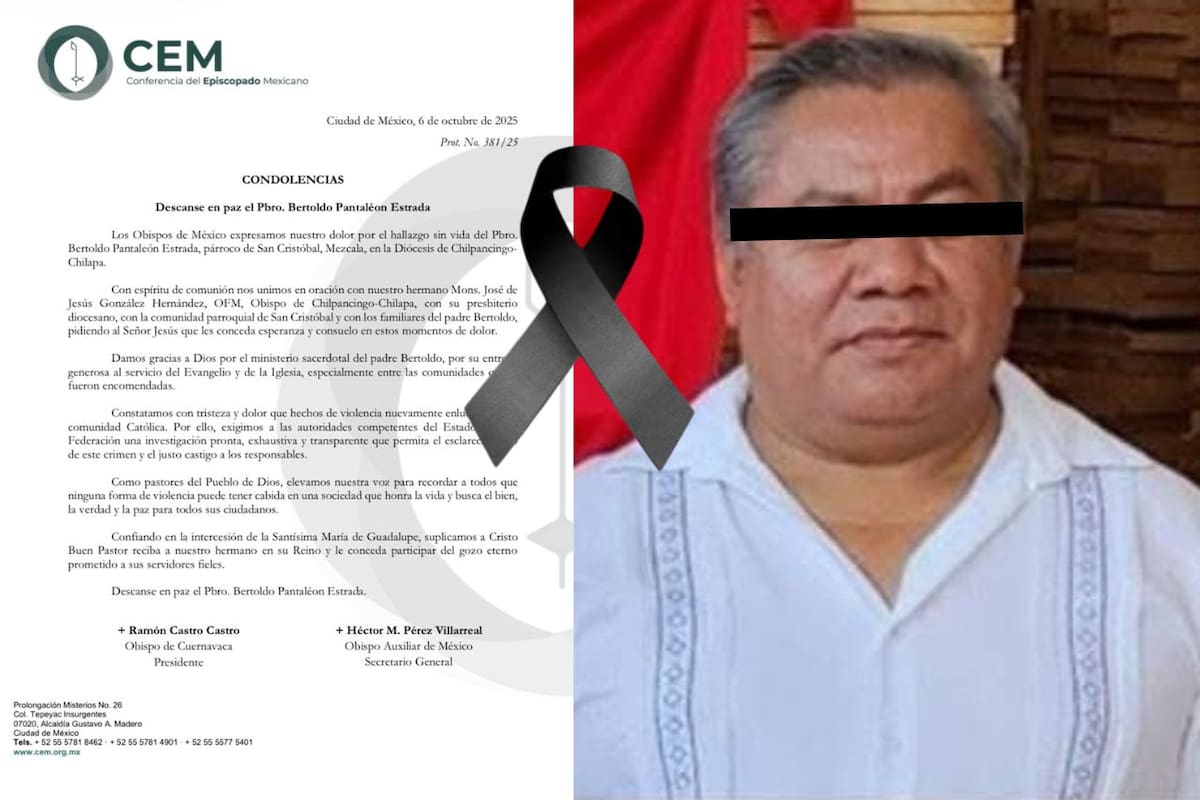 Asesinan a sacerdote en Guerrero: Encuentran cuerpo de Bertoldo Pantaleón con impactos de bala