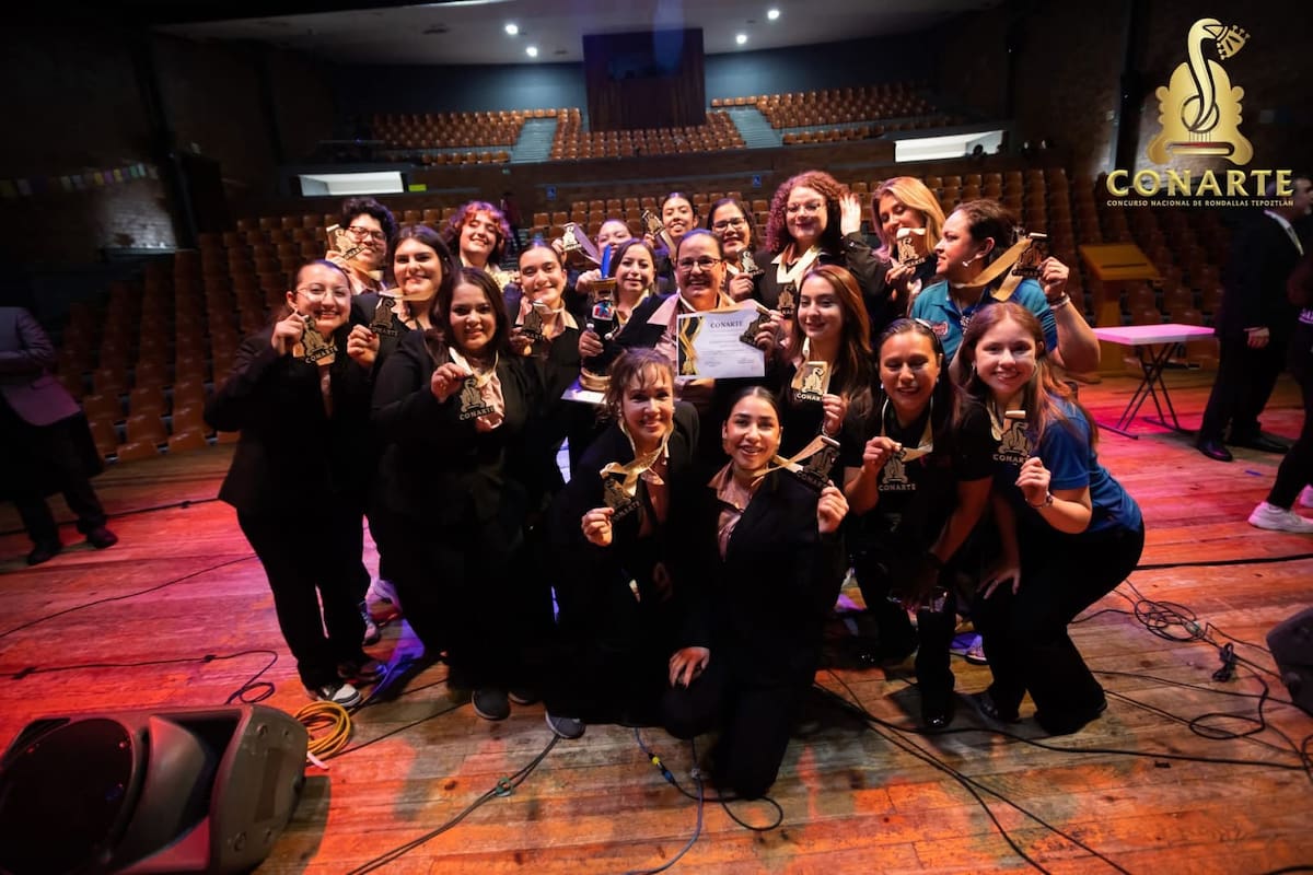Rondalla Femenil de la Unison conquista primer lugar en Conarte 2025