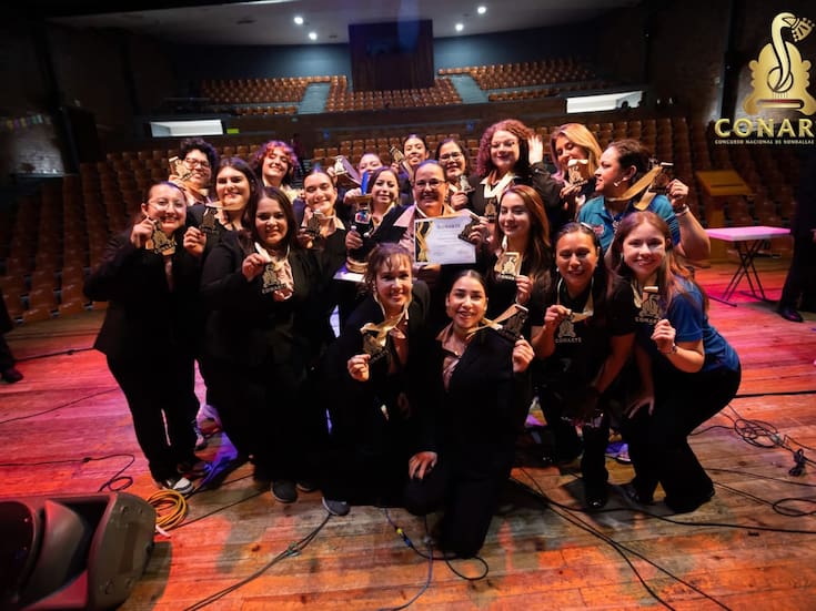 Rondalla Femenil de la Unison conquista primer lugar en Conarte 2025