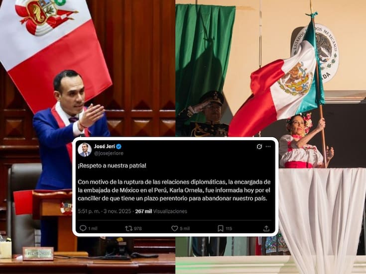 Perú ordena a embajadora mexicana Karla Ornelas abandonar el país en medio de ruptura diplomática