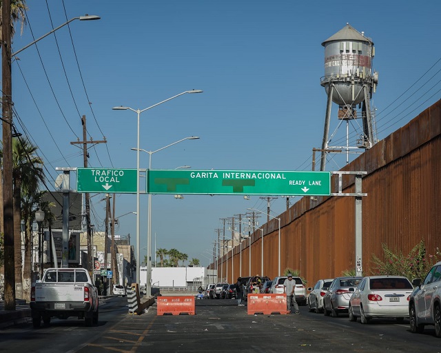 Ágil cruce en Garita Este: menos de 30 minutos de espera hacia EU