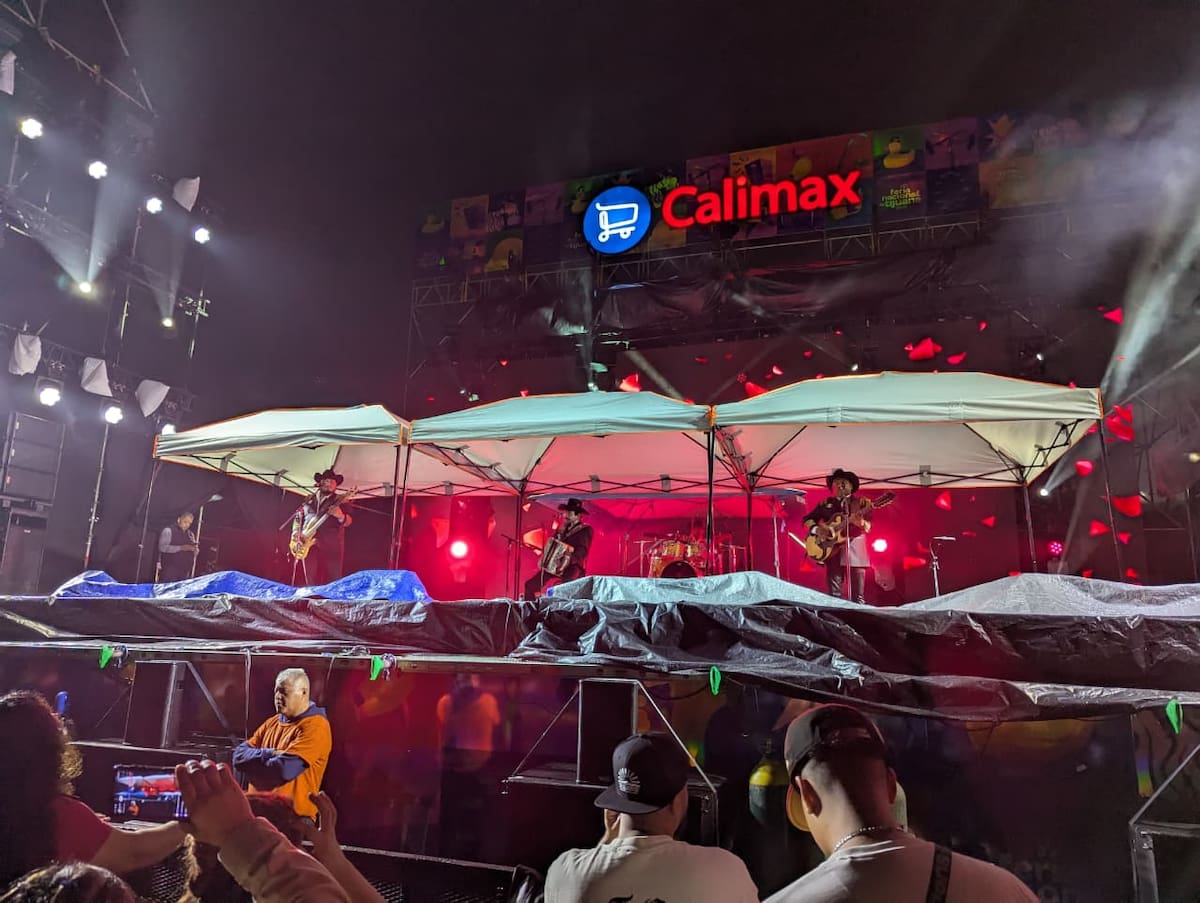 La agrupación regia tocó todos sus clásicos en la Feria Nacional de Tijuana. Foto: Víctor Delgado