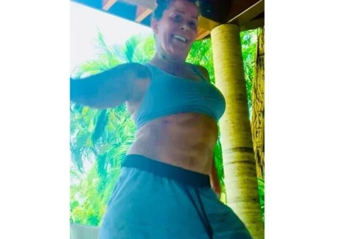 Alejandra Guzmán se echa un bailecito al ritmo de reggaetón