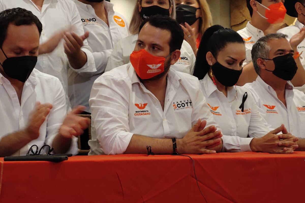 Manuel Scott asume candidatura a Gobernador de Sonora por MC
