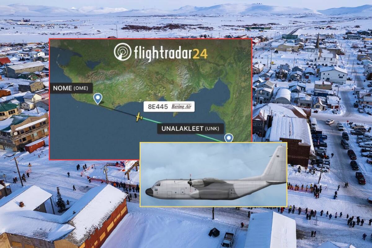 Buscan en Alaska avión que desapareció con 10 personas a bordo: ¿Qué se sabe hasta ahora del nuevo incidente aéreo de Estados Unidos?